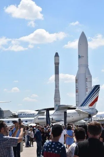 Transfert taxi pour client professionnel au Salon de l’Aéronautique du Bourget